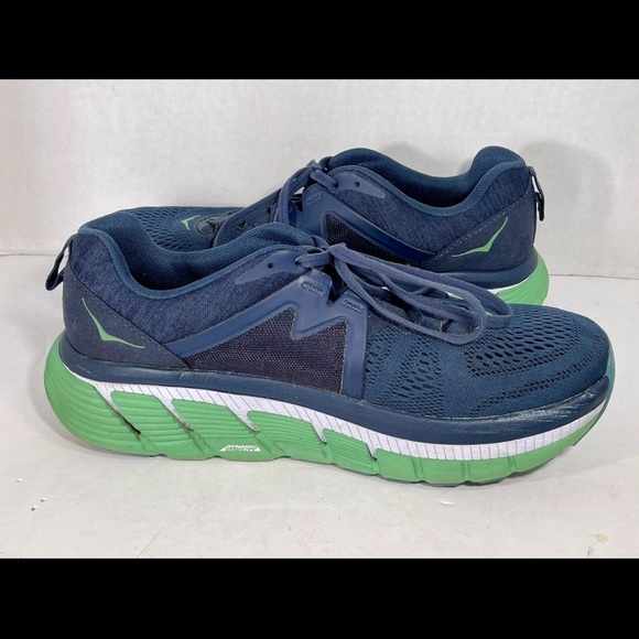 HOKA One One Gaviota 2 Blue/Green Running Shoes Men's Size 9.5 Sneakers - Picture 5 of 11